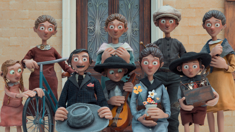 Tráiler de No se admiten Perros ni Italianos, animación en stop motion