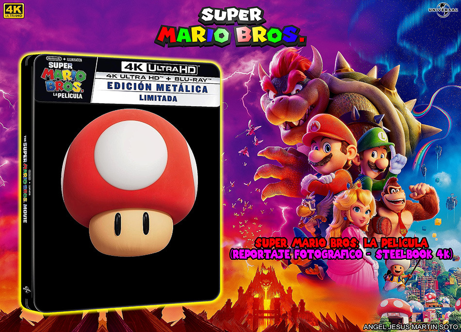 Super Mario Bros: La película (4K Ultra HD + Blu-Ray) · UNIVERSAL · El  Corte Inglés