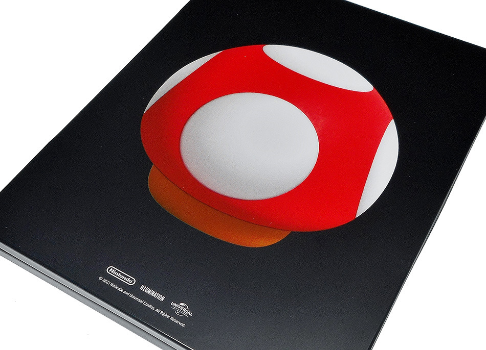Fotografías del Steelbook de Super Mario Bros: La Película en UHD 4K y Blu-ray 8
