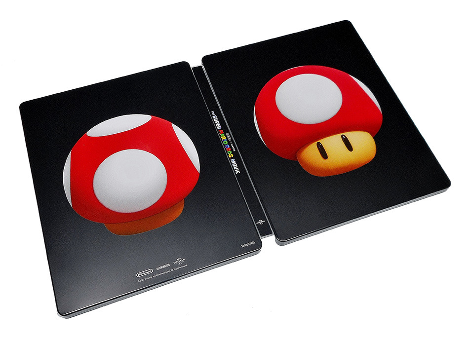 Fotografías del Steelbook de Super Mario Bros: La Película en UHD 4K y Blu-ray 11