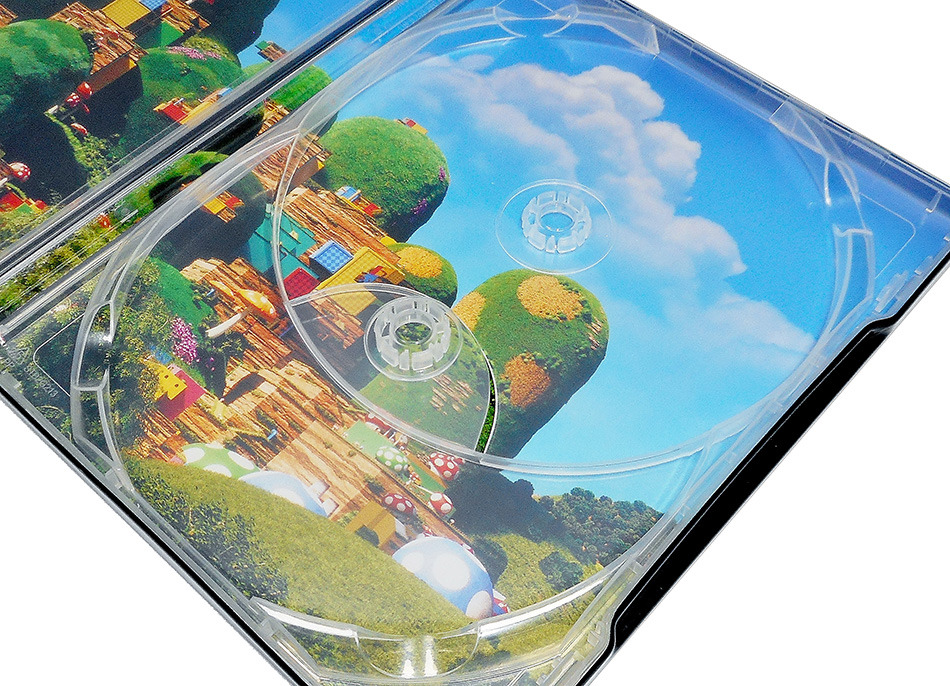 Fotografías del Steelbook de Super Mario Bros: La Película en UHD 4K y Blu-ray 14