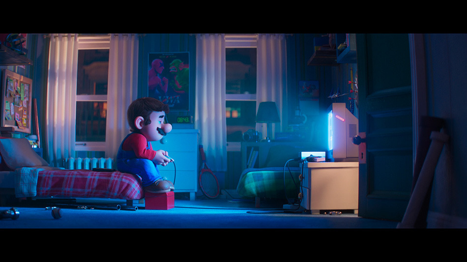 Capturas de imagen y menús de Super Mario Bros: La Película en Blu-ray 5