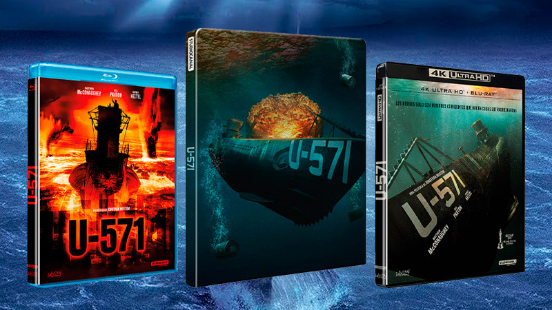 Datos finales de las ediciones de U-571 en Blu-ray y UHD 4K