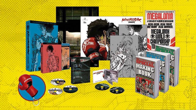 Edición coleccionista para la primera temporada de Megalobox en Blu-ray