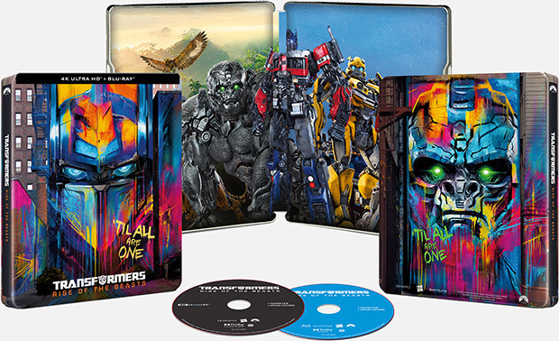 Transformers: El Despertar de las Bestias - Edición Metálica Ultra HD Blu-ray 2