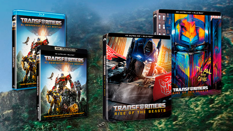 Todos los detalles de Transformers: El Despertar de las Bestias en Blu-ray y UHD 4K