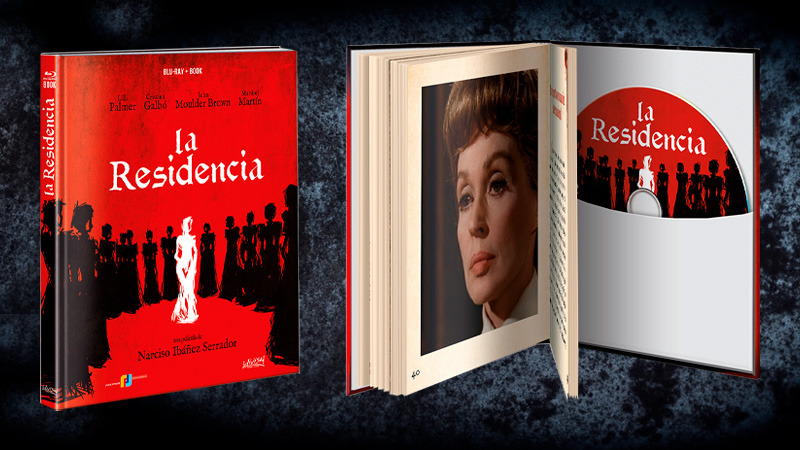 Edición libro en Blu-ray para La Residencia, de Chicho Ibáñez Serrador