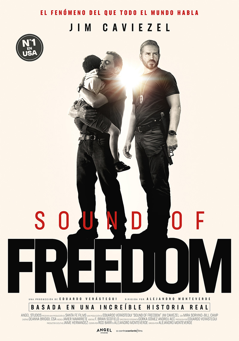 Tráiler en castellano de Sound of Freedom, con Jim Caviezel