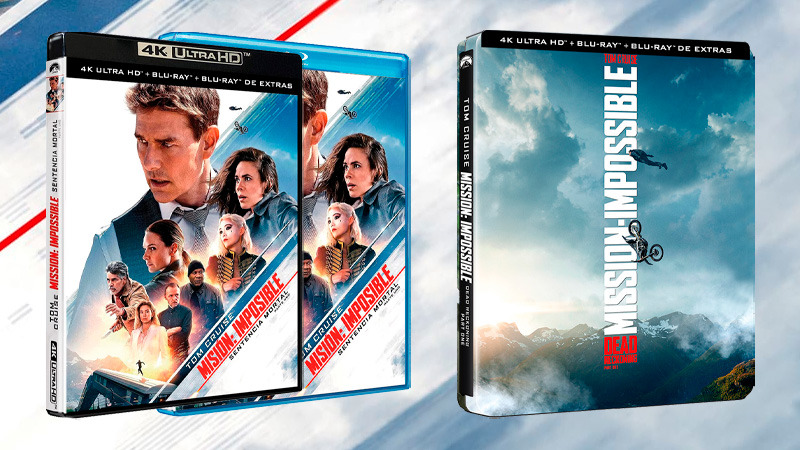 Misión: Imposible - Sentencia Mortal Parte Uno en Blu-ray, UHD 4K y Steelbook
