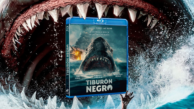 Tiburón Negro en Blu-ray, el megalodón de bajo presupuesto