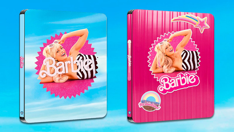 Barbie tendrá dos Steelbook a elegir y Atmos en castellano en UHD 4K