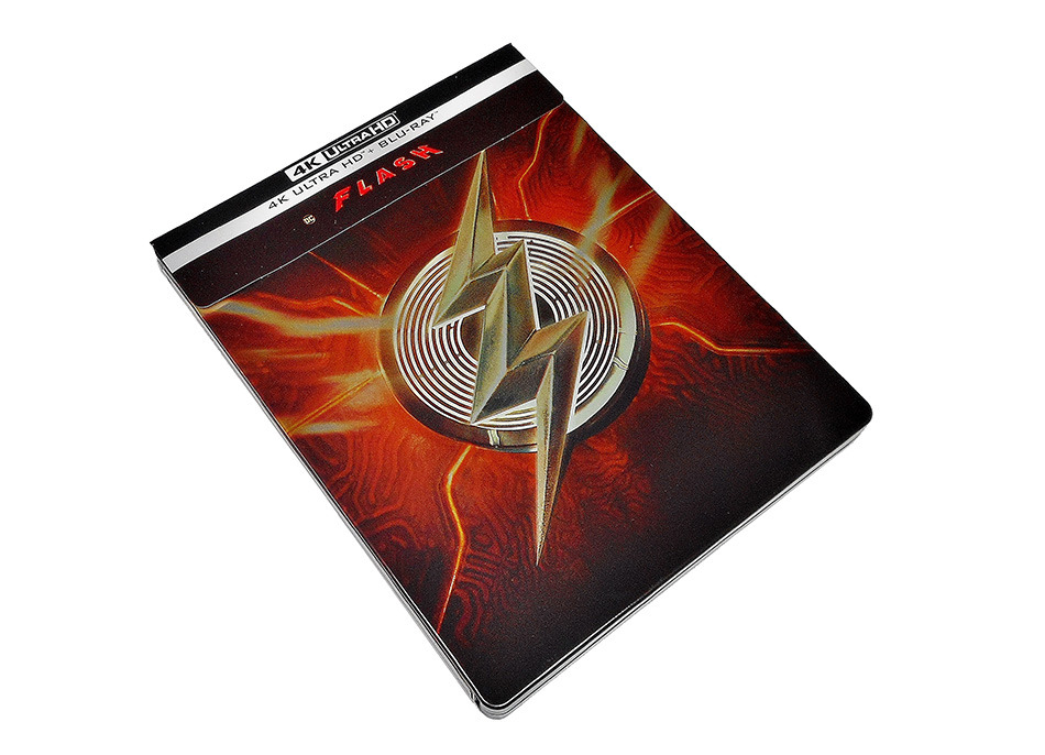 Fotografías del Steelbook de Flash en UHD 4K y Blu-ray 2