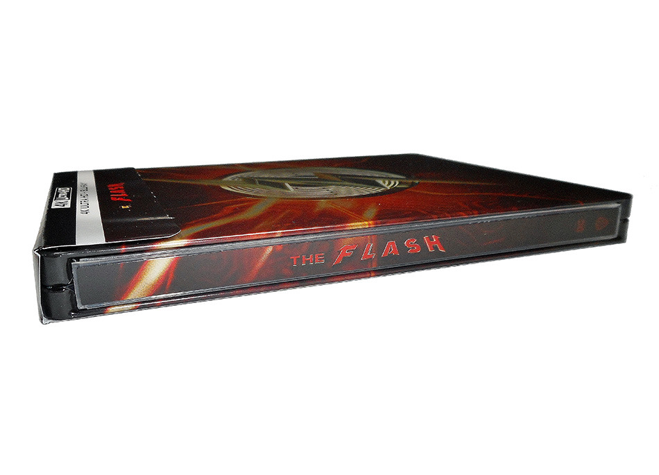 Fotografías del Steelbook de Flash en UHD 4K y Blu-ray 3