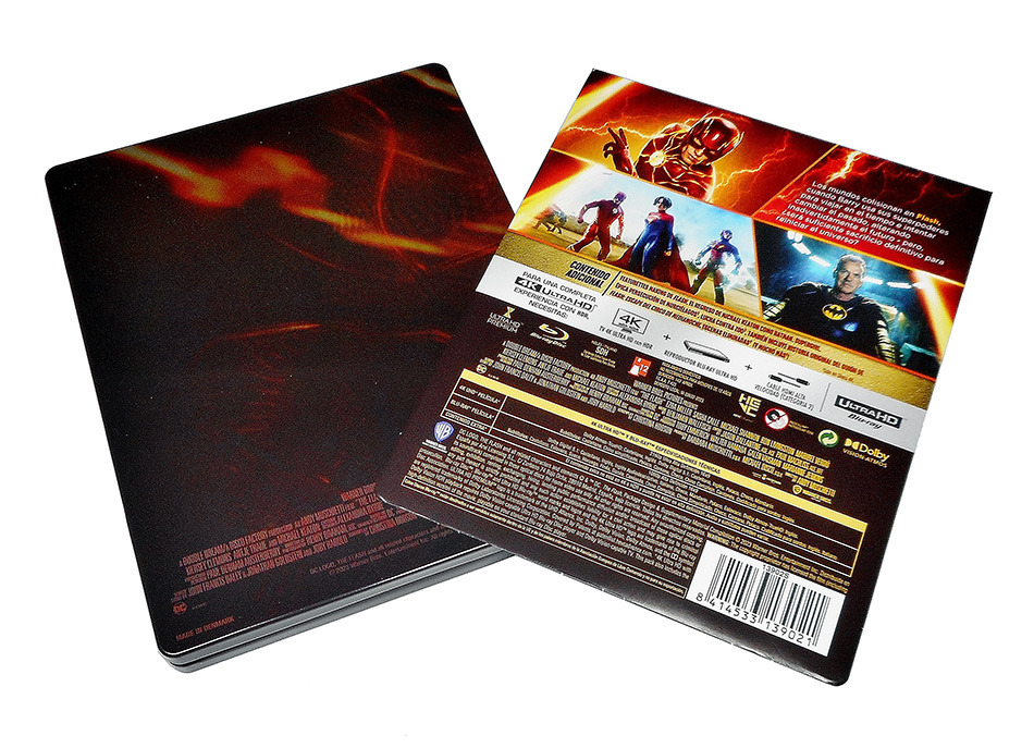 Fotografías del Steelbook de Flash en UHD 4K y Blu-ray 6