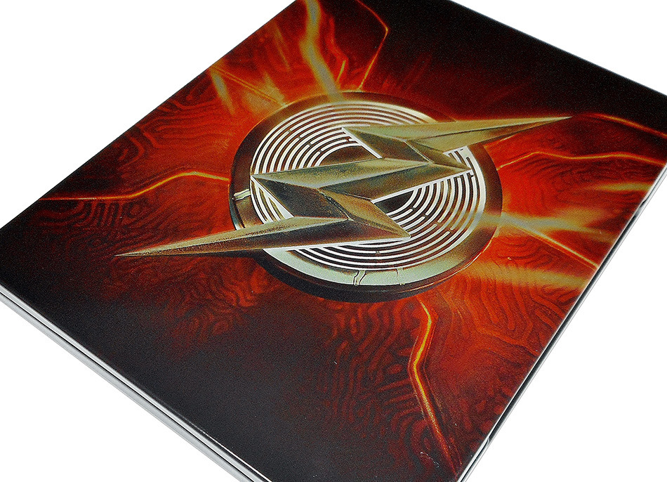 Fotografías del Steelbook de Flash en UHD 4K y Blu-ray 10