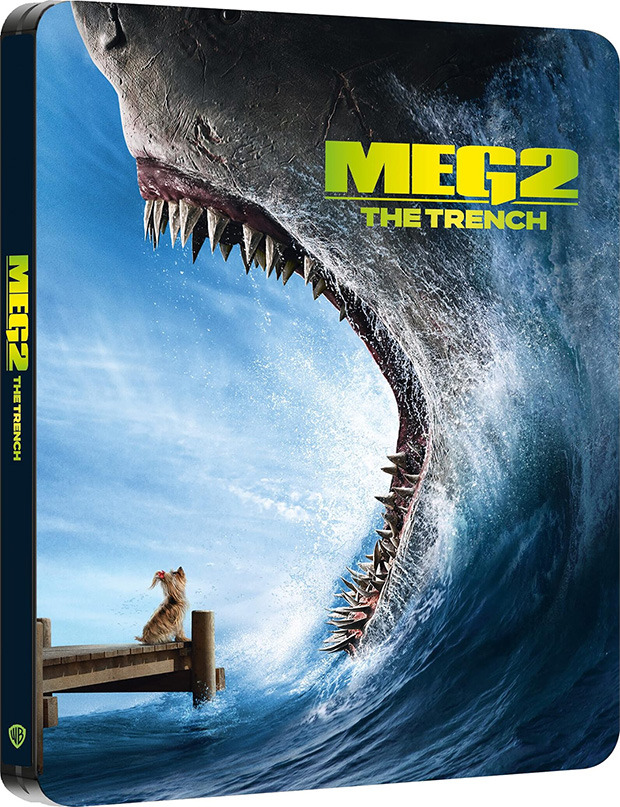 Steelbook UHD 4K, Blu-ray y combo 4K para Megalodón 2: La Fosa