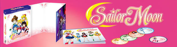 Diseño y contenidos de Sailor Moon 1ª temporada en Blu-ray