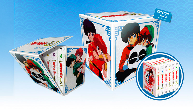 Monster Box con la serie Ranma 1/2 en Blu-ray