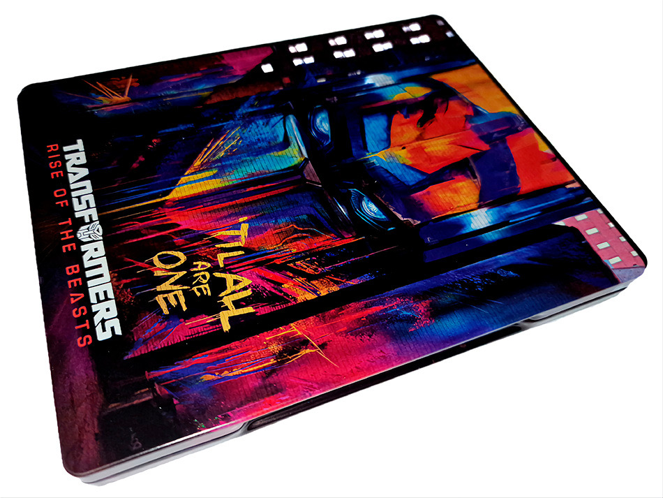 Fotografías del Steelbook de Transformers: El Despertar de las Bestias (grafiti) en UHD 4K y Blu-ray 7