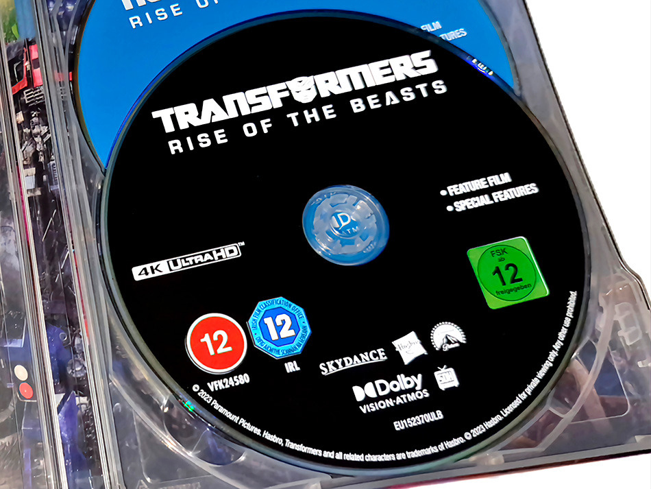 Fotografías del Steelbook de Transformers: El Despertar de las Bestias (grafiti) en UHD 4K y Blu-ray 13