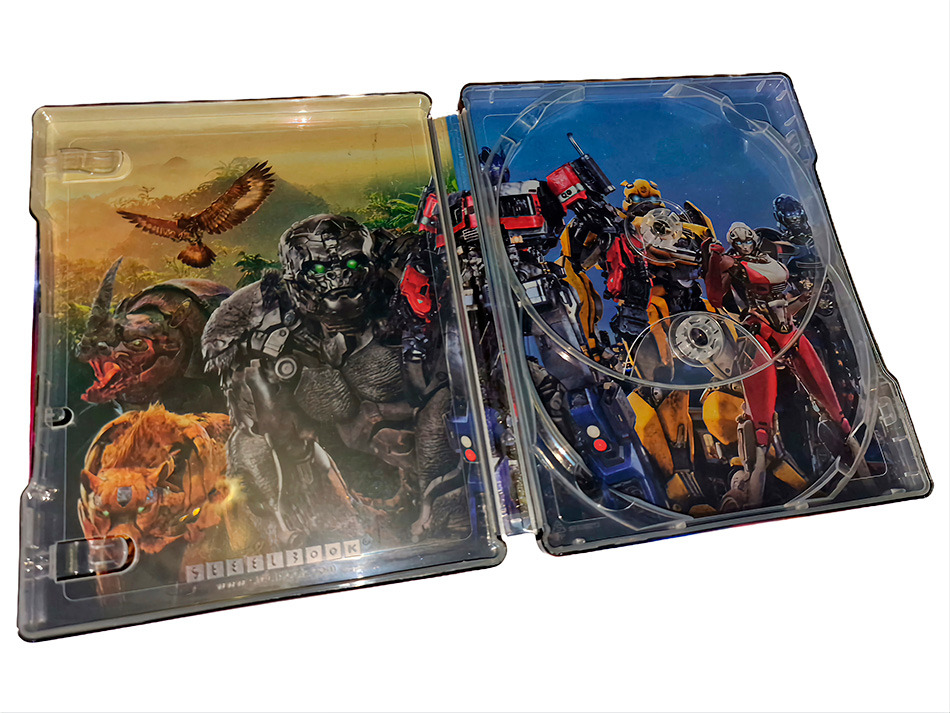 Fotografías del Steelbook de Transformers: El Despertar de las Bestias (grafiti) en UHD 4K y Blu-ray 15