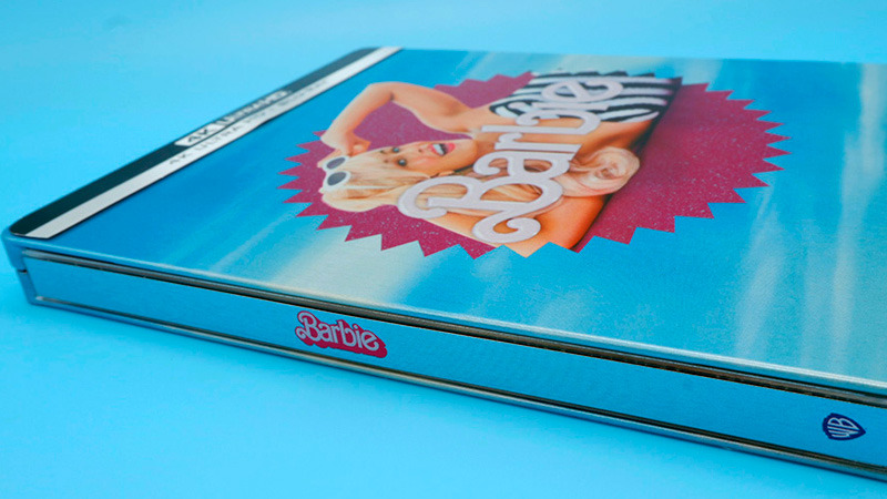 Fotografías del Steelbook de Barbie en UHD 4K y Blu-ray