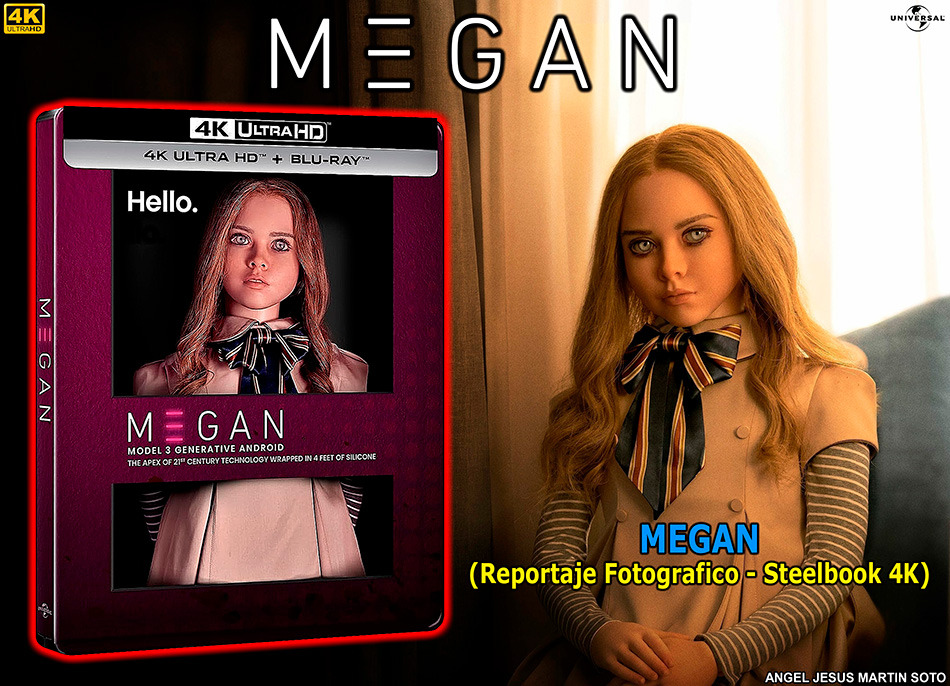 Nuevos lanzamientos Blu-ray y 4K Ultra HD MARZO 2023: Megan