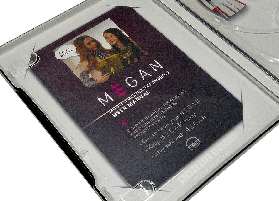 Fotografías del Steelbook de M3GAN en UHD 4K y Blu-ray 15