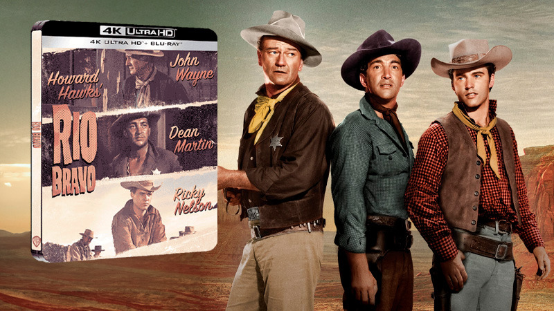 Steelbook para el clásico Río Bravo de Howard Hawks en UHD 4K