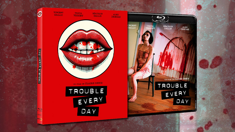 Trouble Every Day en Blu-ray con funda y en versión original