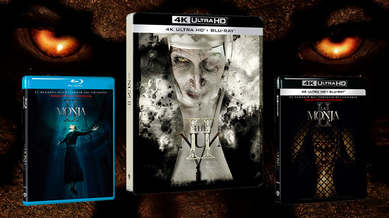 Lanzamiento de La Monja II en Blu-ray, UHD 4K y Steelbook