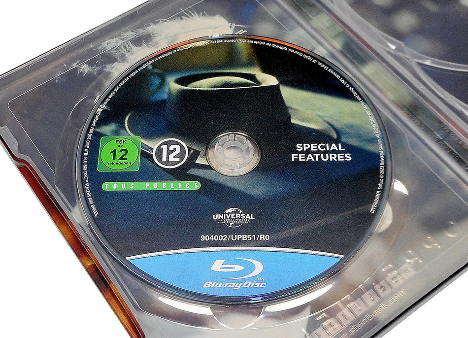 Fotografías del Steelbook de Oppenheimer en UHD 4K y Blu-ray 14