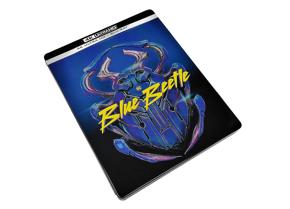 Fotografías del Steelbook de Blue Beetle en UHD 4K y Blu-ray 2