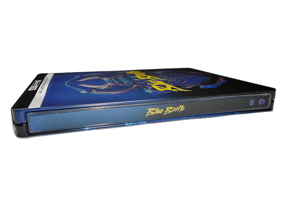 Fotografías del Steelbook de Blue Beetle en UHD 4K y Blu-ray 3