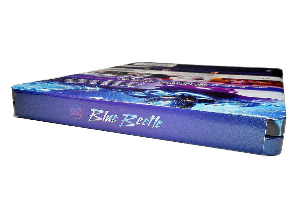 Fotografías del Steelbook de Blue Beetle en UHD 4K y Blu-ray 4