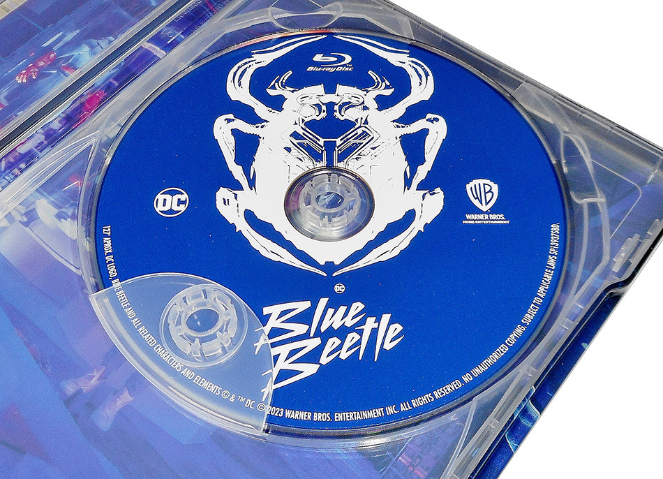 Fotografías del Steelbook de Blue Beetle en UHD 4K y Blu-ray 13