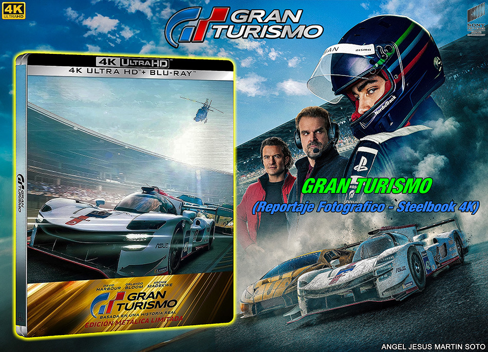 Fotografías del Steelbook de Gran Turismo en UHD 4K y Blu-ray 1