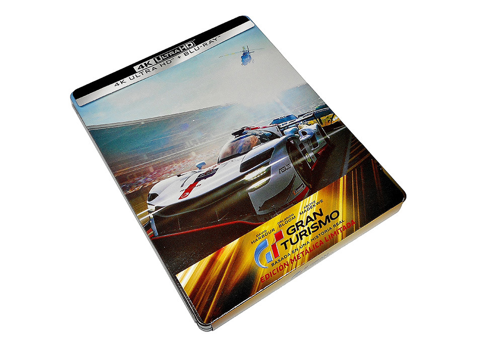 Fotografías del Steelbook de Gran Turismo en UHD 4K y Blu-ray 2