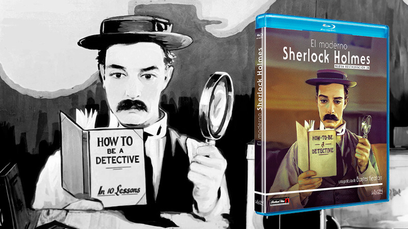 Estreno en Blu-ray de El Moderno Sherlock Holmes, dirigida por Buster Keaton