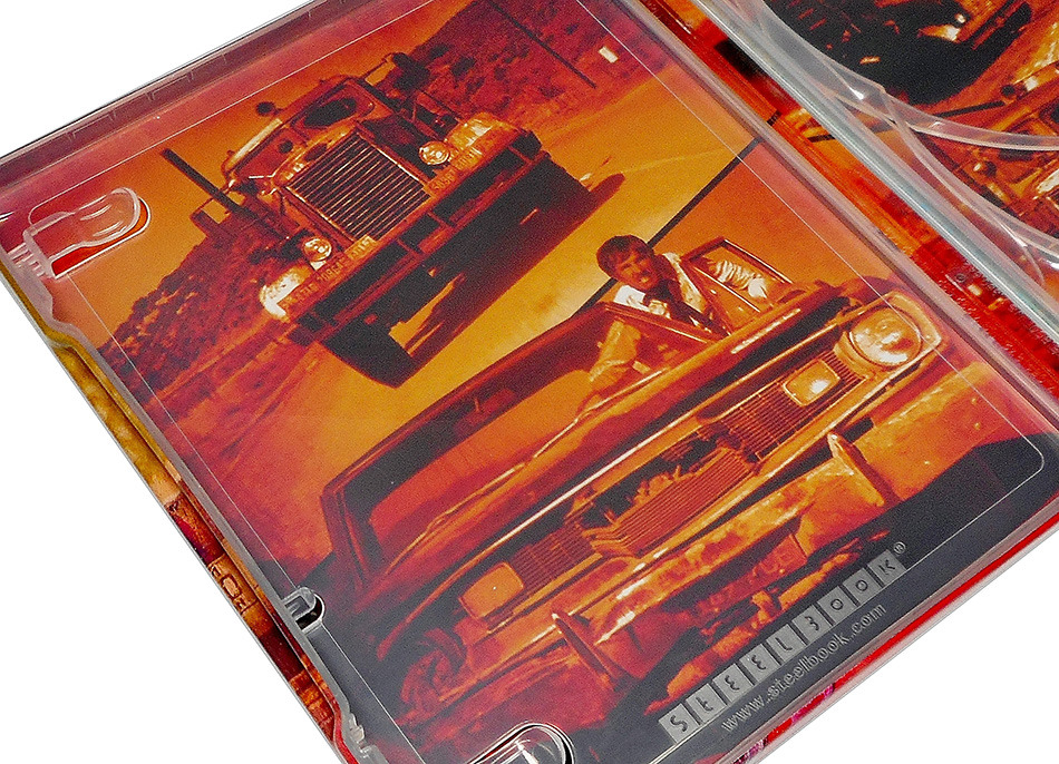 Fotografías del Steelbook de El Diablo sobre Ruedas en UHD 4K y Blu-ray 15