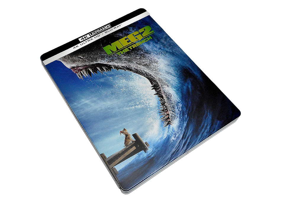Fotografías del Steelbook de Megalodón 2: La Fosa en UHD 4K y Blu-ray 2