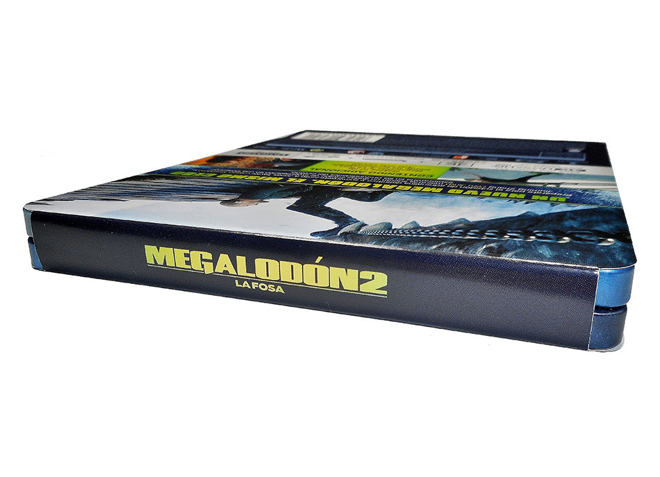 Fotografías del Steelbook de Megalodón 2: La Fosa en UHD 4K y Blu-ray 4