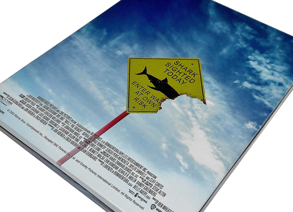Fotografías del Steelbook de Megalodón 2: La Fosa en UHD 4K y Blu-ray 8