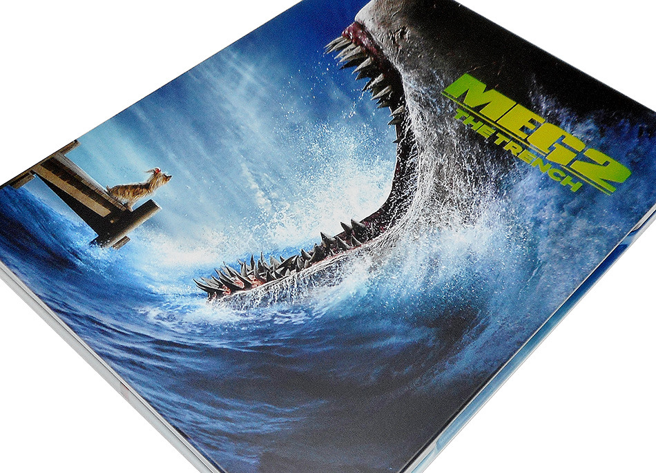 Fotografías del Steelbook de Megalodón 2: La Fosa en UHD 4K y Blu-ray 10