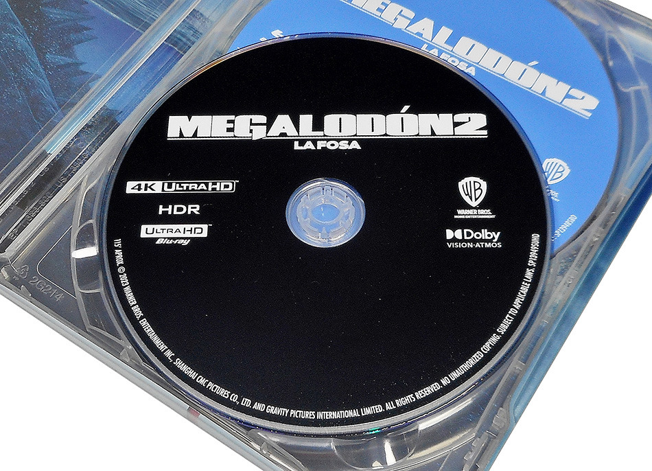Fotografías del Steelbook de Megalodón 2: La Fosa en UHD 4K y Blu-ray 12
