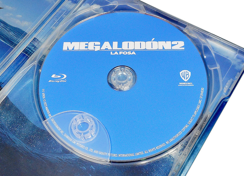 Fotografías del Steelbook de Megalodón 2: La Fosa en UHD 4K y Blu-ray 13