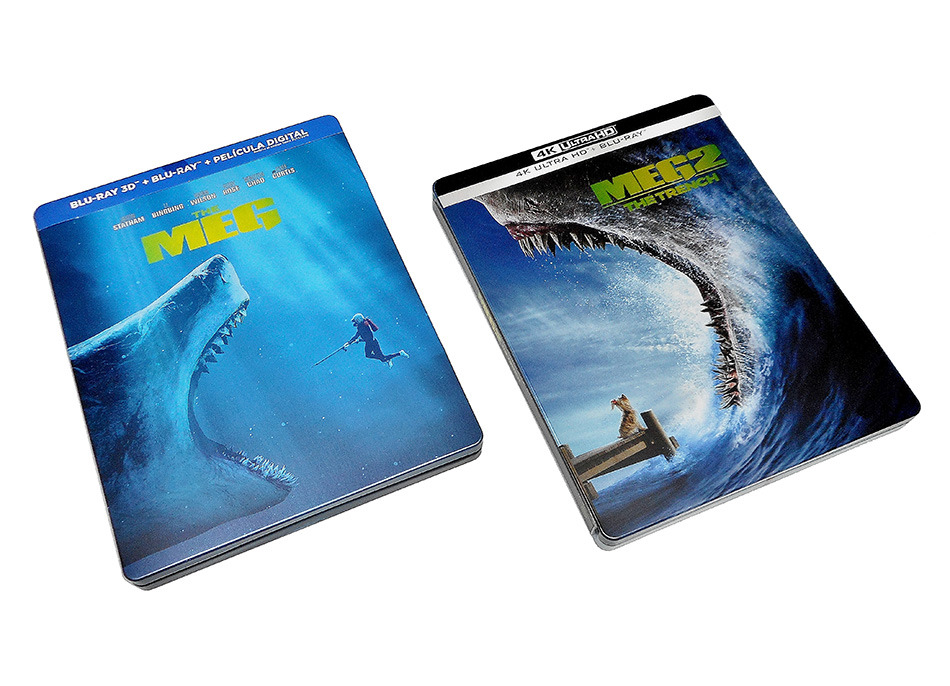 Fotografías del Steelbook de Megalodón 2: La Fosa en UHD 4K y Blu-ray 18