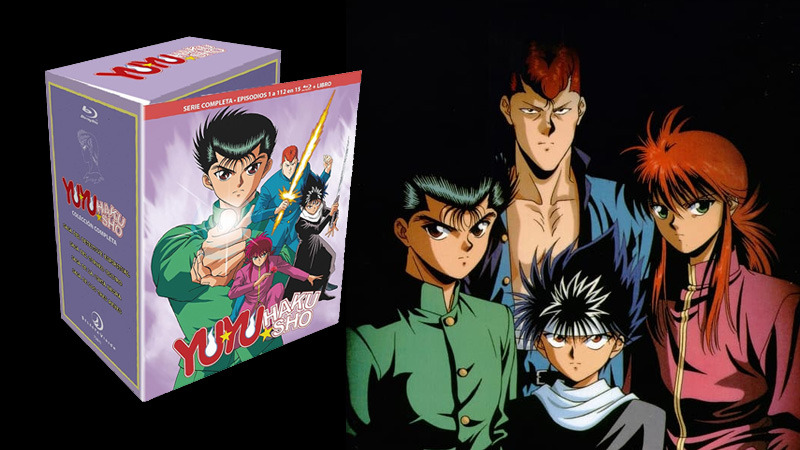 Monster Box con la serie Yu Yu Hakusho al completo en Blu-ray