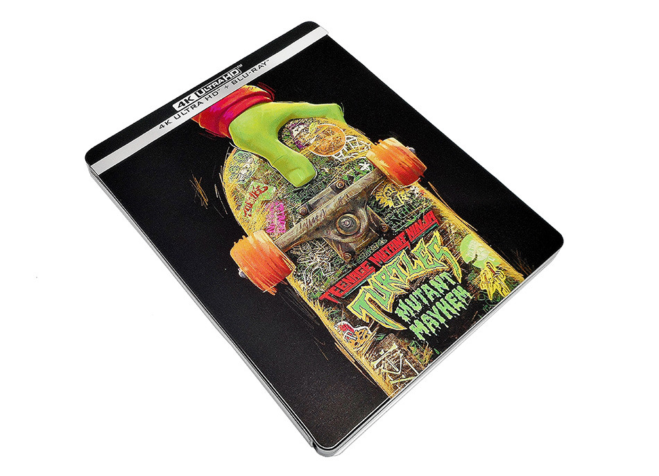 Fotografías del Steelbook de Ninja Turtles: Caos Mutante en UHD 4K y Blu-ray 2