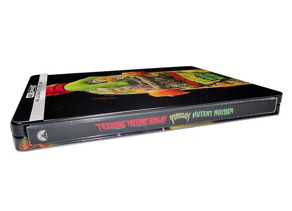 Fotografías del Steelbook de Ninja Turtles: Caos Mutante en UHD 4K y Blu-ray 3